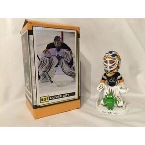 𝅺stockton Thunder SGA Hockey Oliver Olivier Roy #31 Bobble head New